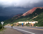 Colorado, cycling, bicycle touring, bicycle, Red Mountain Pass